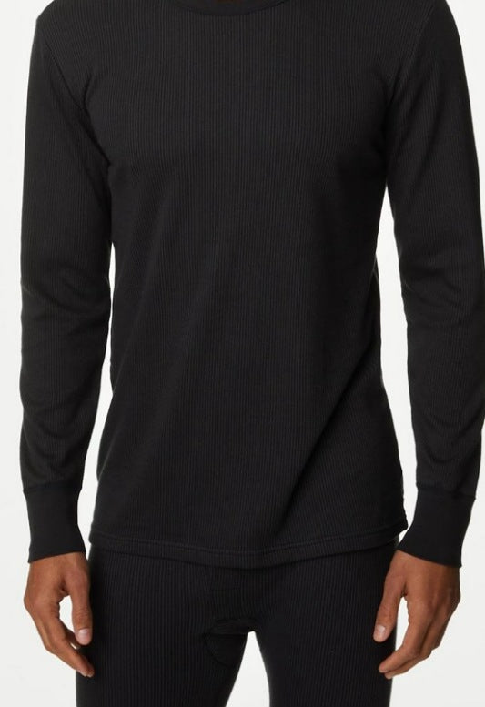 طقم داخلي شتوي صنع مصري - أسود