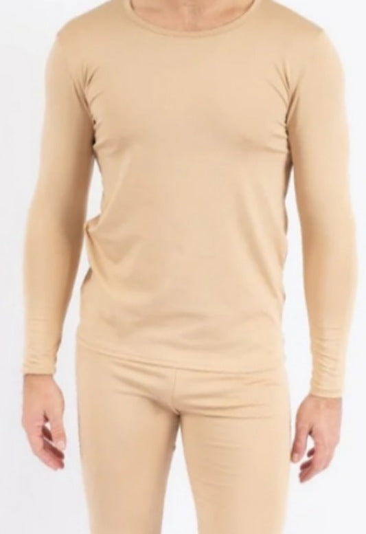 طقم داخلي شتوي - بيج